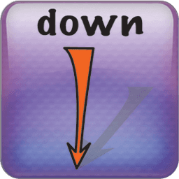 down